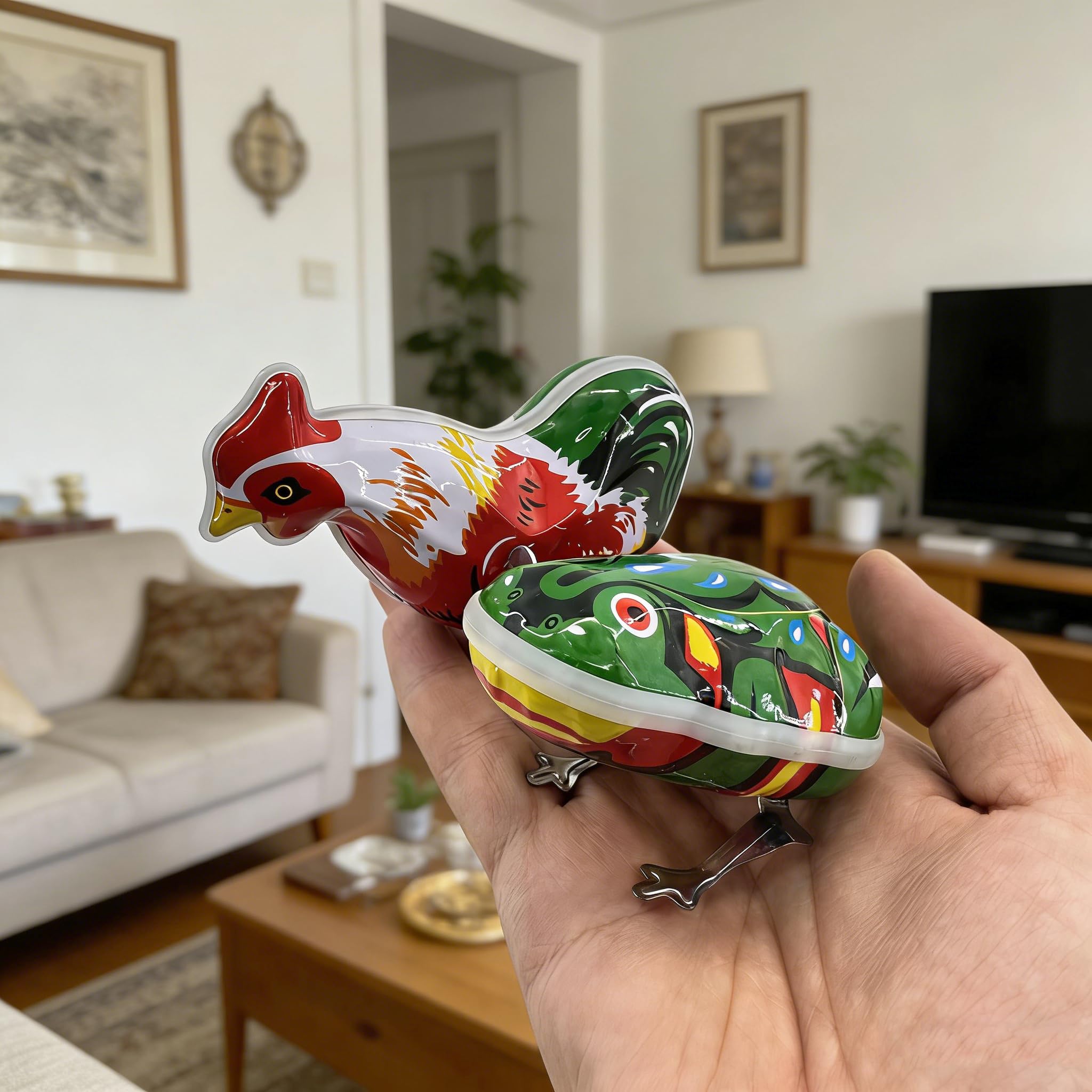 Amazon.com: Halloluck 4 Pcs Clockwork Spring Wind Up Metal Jumping